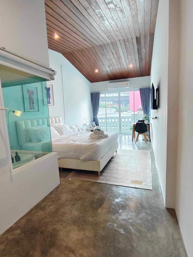 Mr Black & Ms White -Self Check In Accommodation Bangkok Exteriör bild